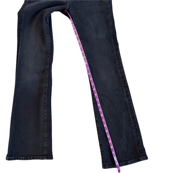 Anthropologie Pilcro The Demilune Boot Cut
Jeans Black Stretch Denim 26 980 - Picture 8 of 16